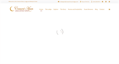 Desktop Screenshot of crescentmoonlodge.com